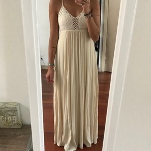 🔥Hot Hot Sale🔥French Kiss Woman Crochet Top Long Dress. Size: M